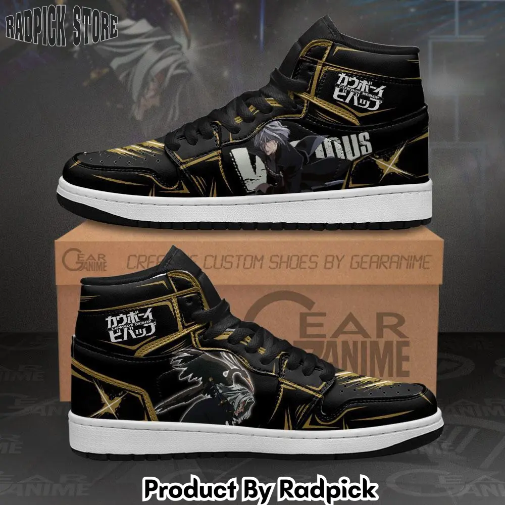 Venomous snake vicious air jordan high top sneakers custom bebop anime  rp0356564